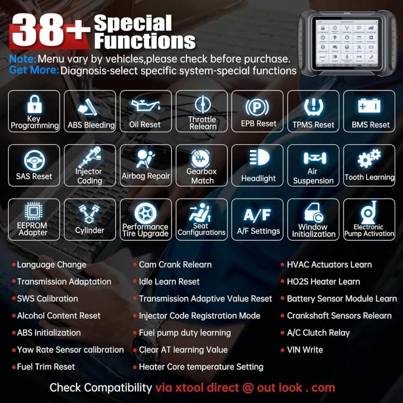 XTOOL D8 Automotive Scan Tool — photo 5 of 10