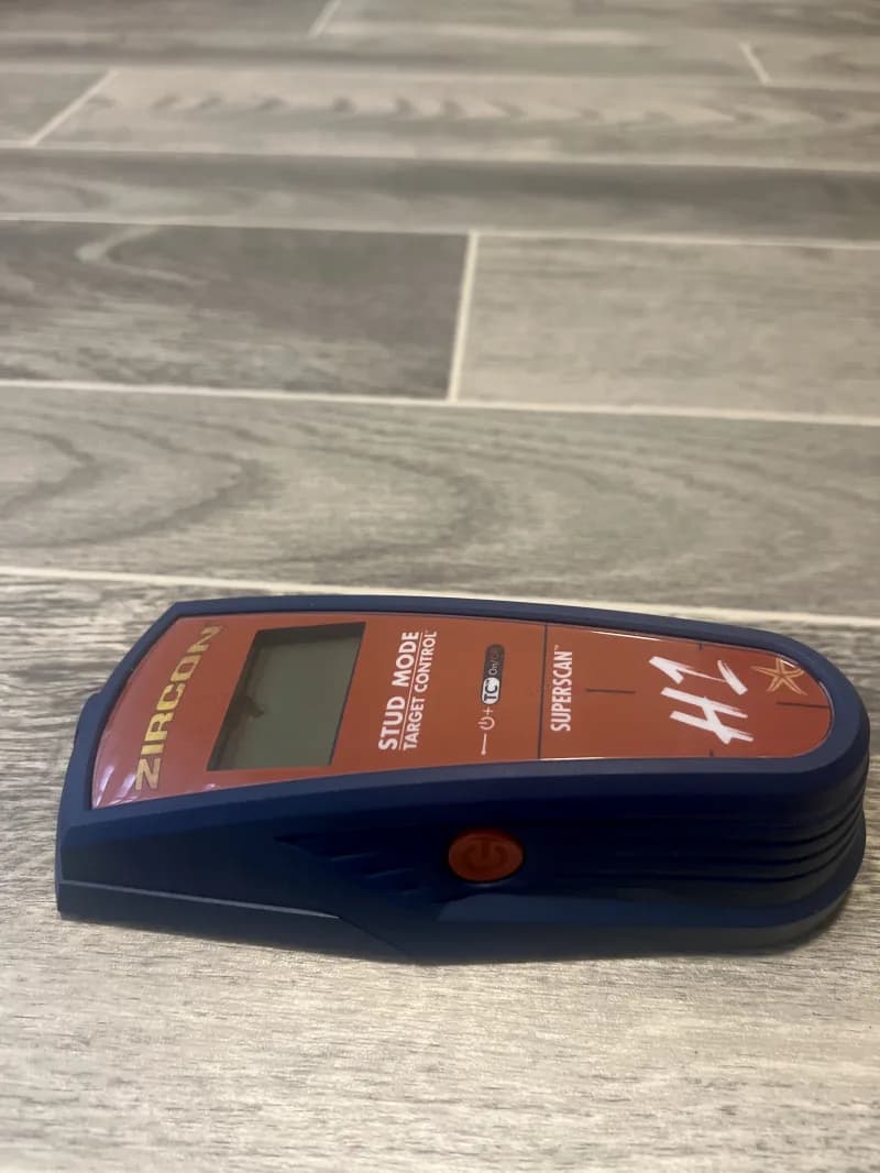 Zircon SuperScan H1 - Advanced Stud Finder Manual — photo 3 of 4