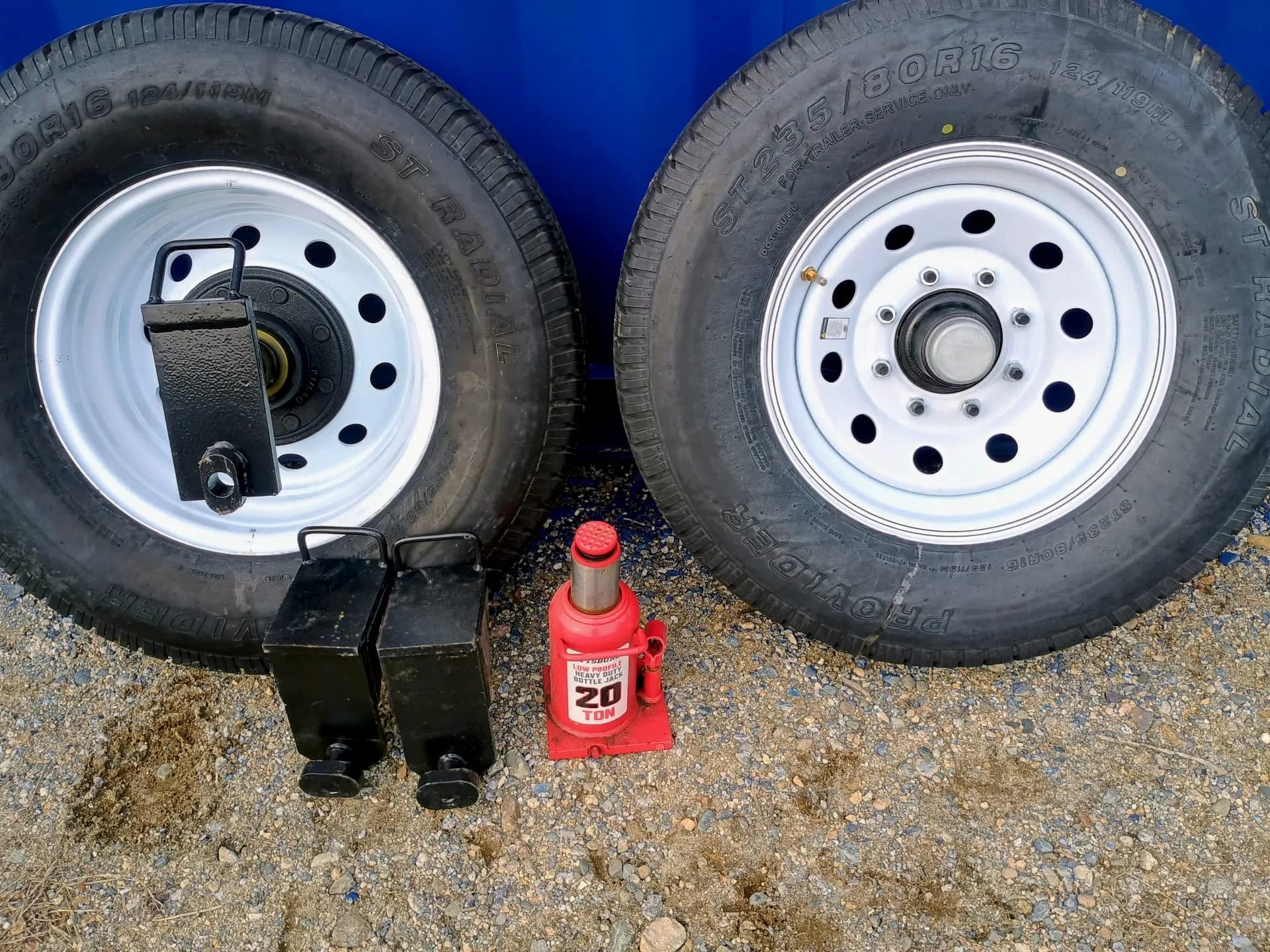 Shipping Container Moving Wheel Kit
