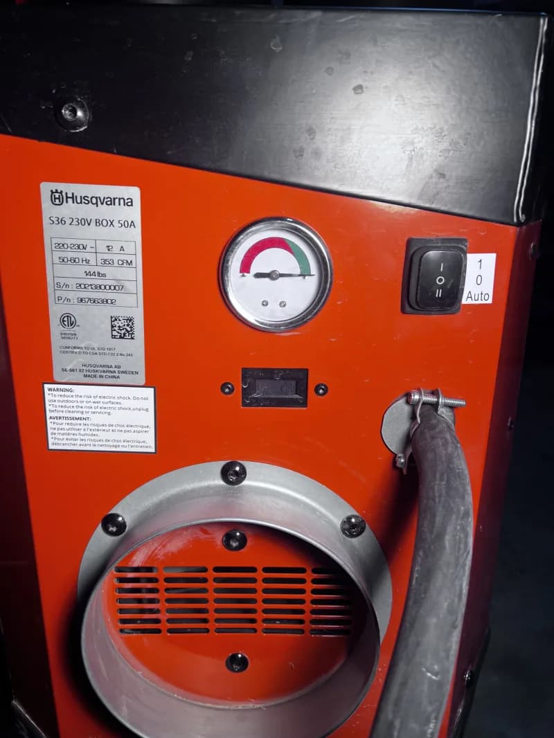 Tripple HEPA Filter Vacuum