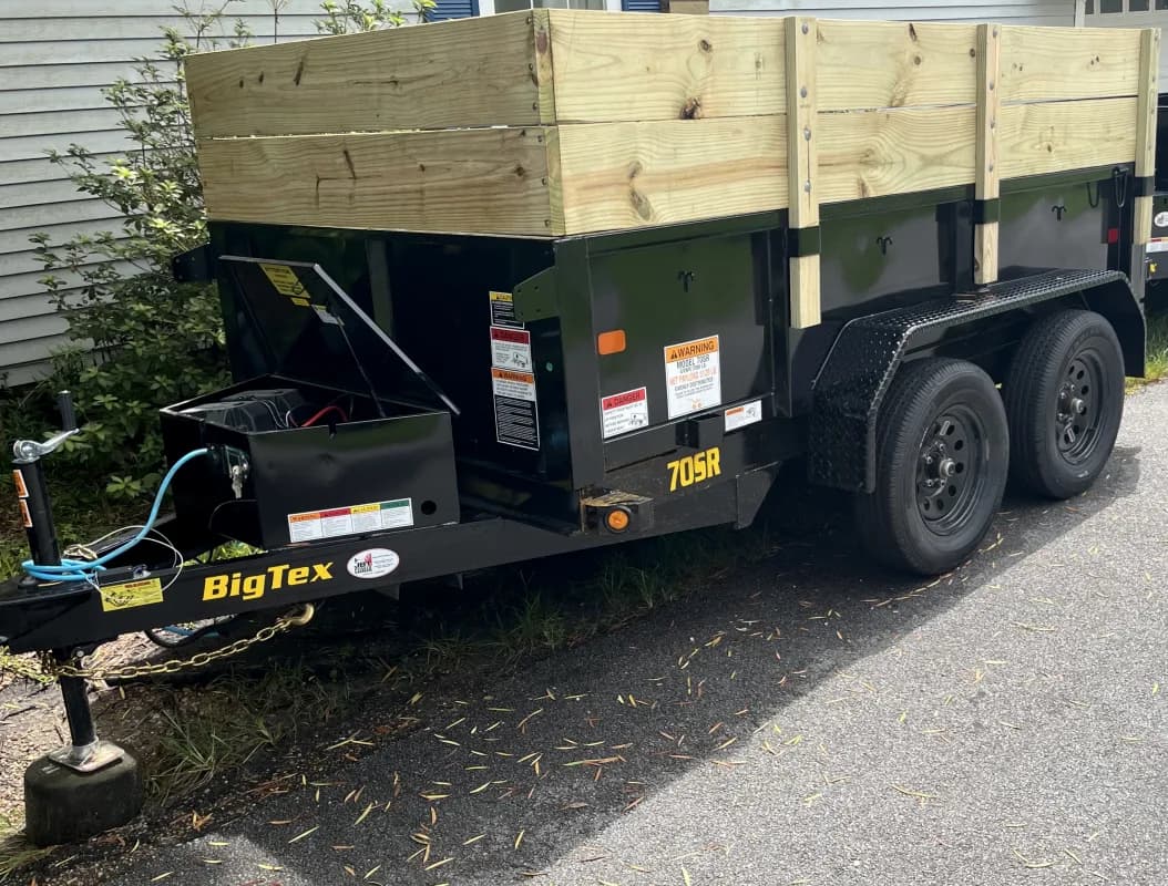 Lil’Dumpers 5x10 Utility Dump Trailer — photo 3 of 4