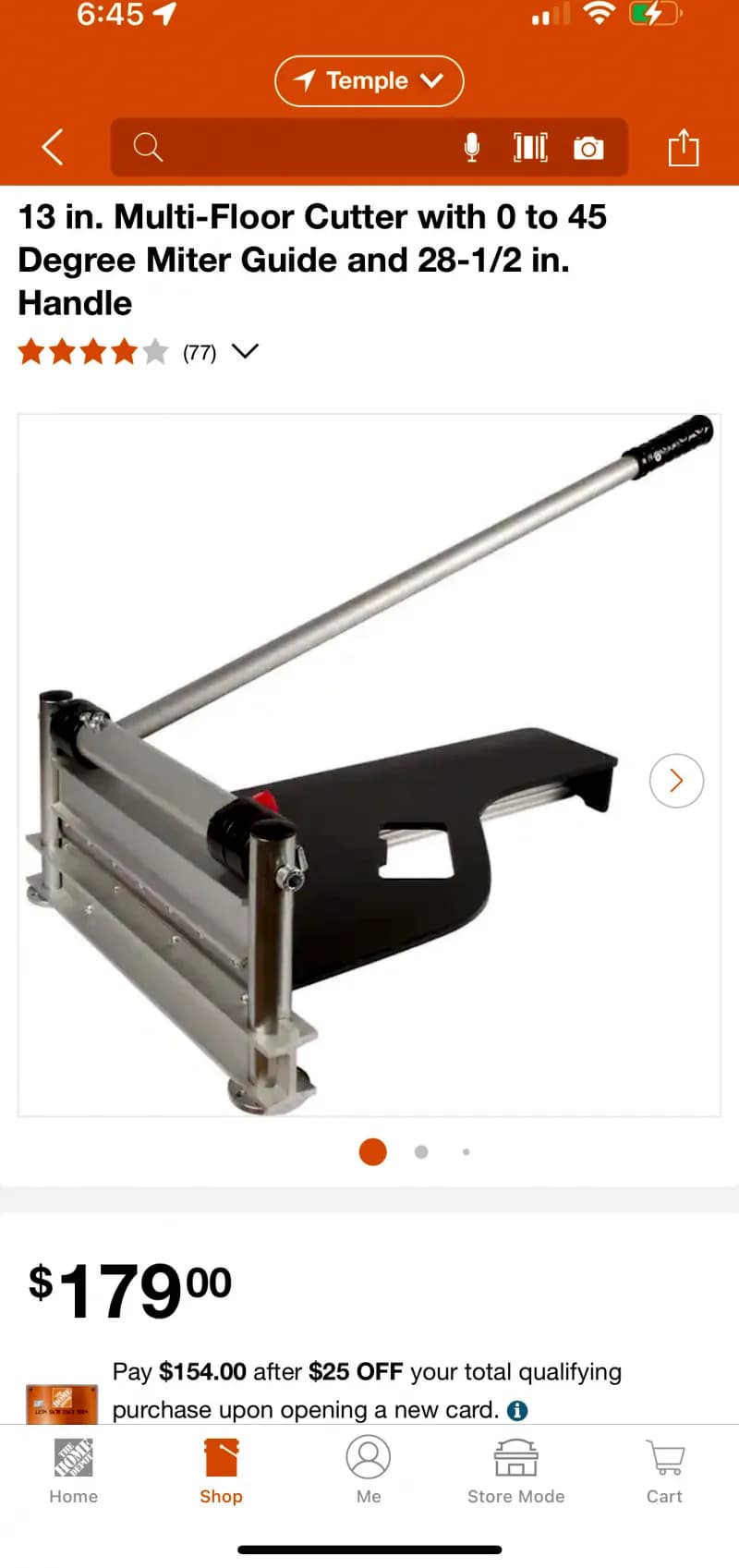 Roberts multi-floor cutter 13 inch — photo 3 of 4