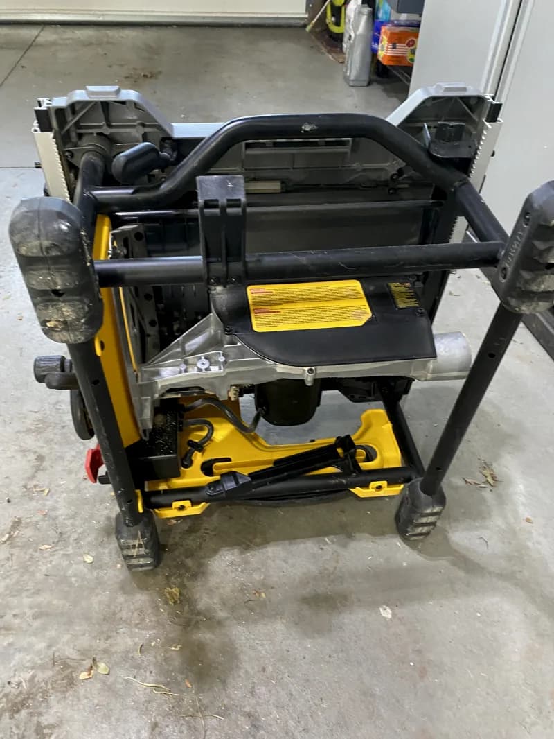 Table Saw: 8 1/4” jobsite table saw — photo 4 of 4
