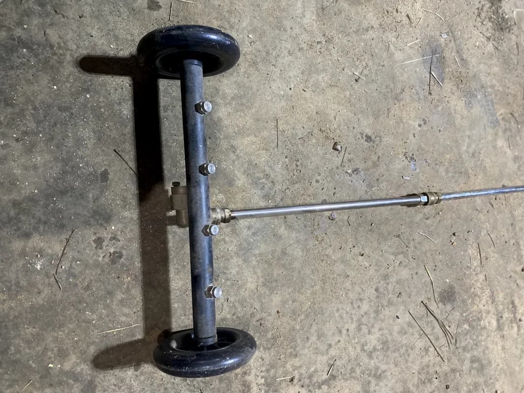 undercarriage pressure washer wand