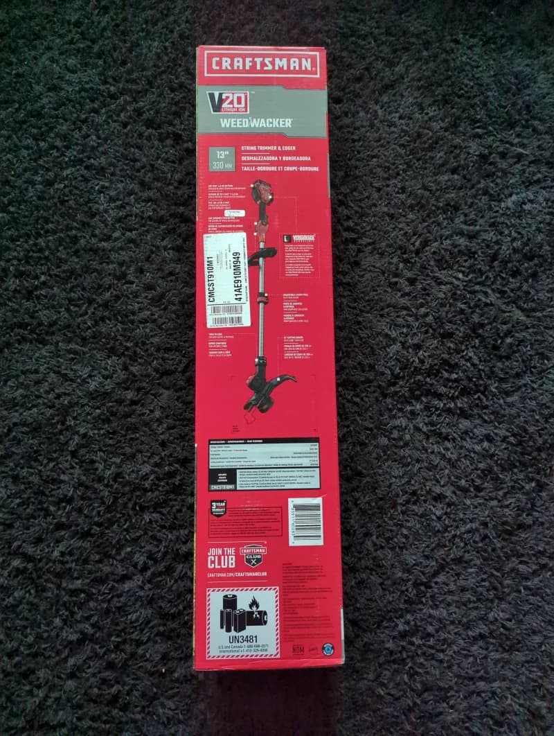 Craftsman V20 Weedwacker — photo 3 of 3