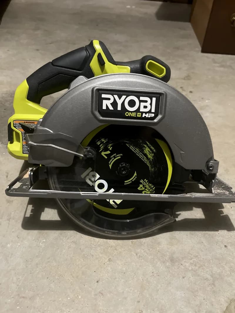 Ryobi 18 Volt One + HP 7 1/4 inch Circular Saw