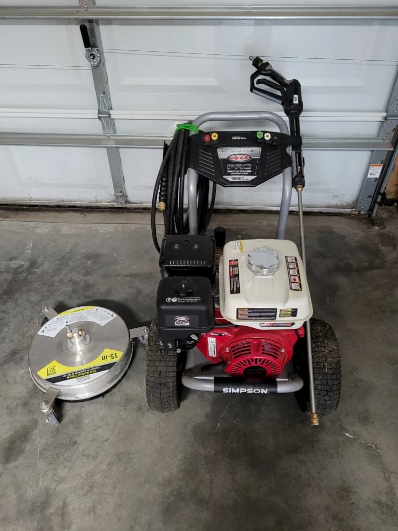 Simpson 4000Psi Pressure Washer — photo 2 of 3