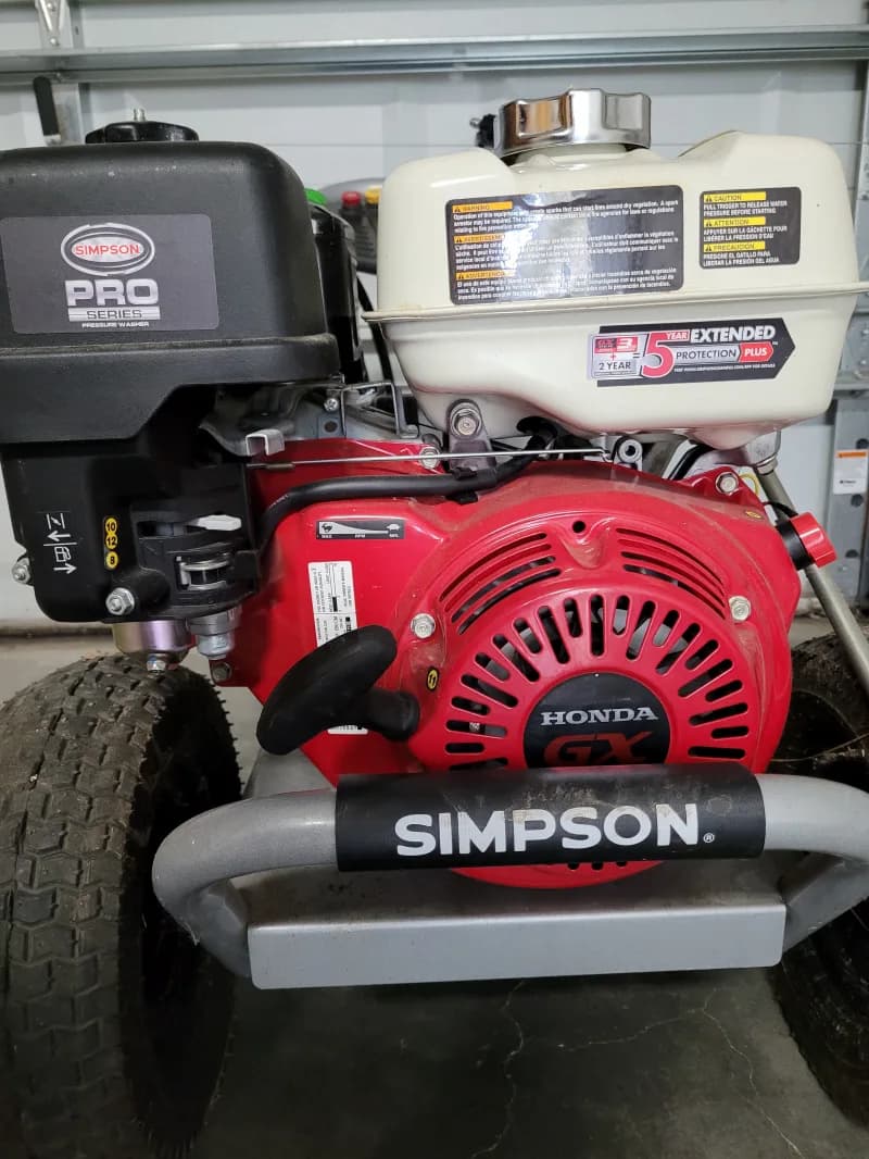 Simpson 4000Psi Pressure Washer — photo 3 of 3