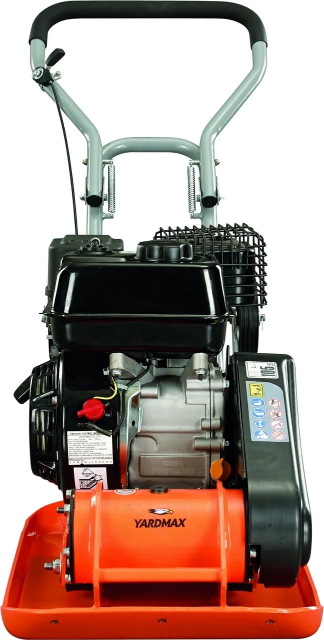 YARDMAX 2500 lb. Compaction Force Plate Compactor 6.5HP/196c — photo 3 of 5
