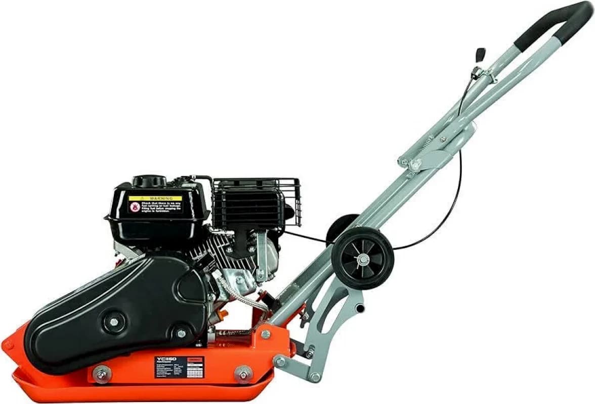 YARDMAX 2500 lb. Compaction Force Plate Compactor 6.5HP/196c — photo 5 of 5