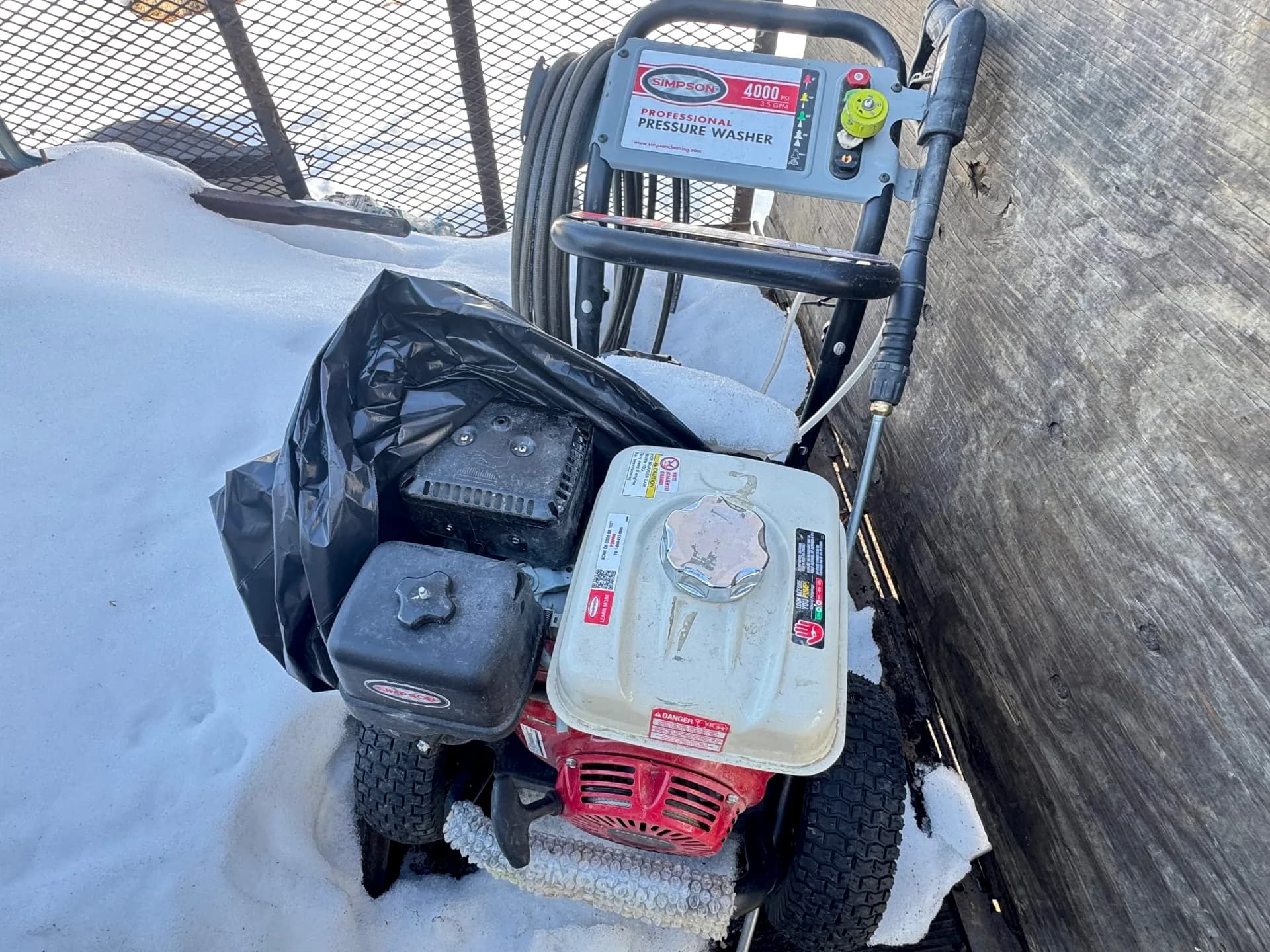 High-Pressure Washer 4000 PSI