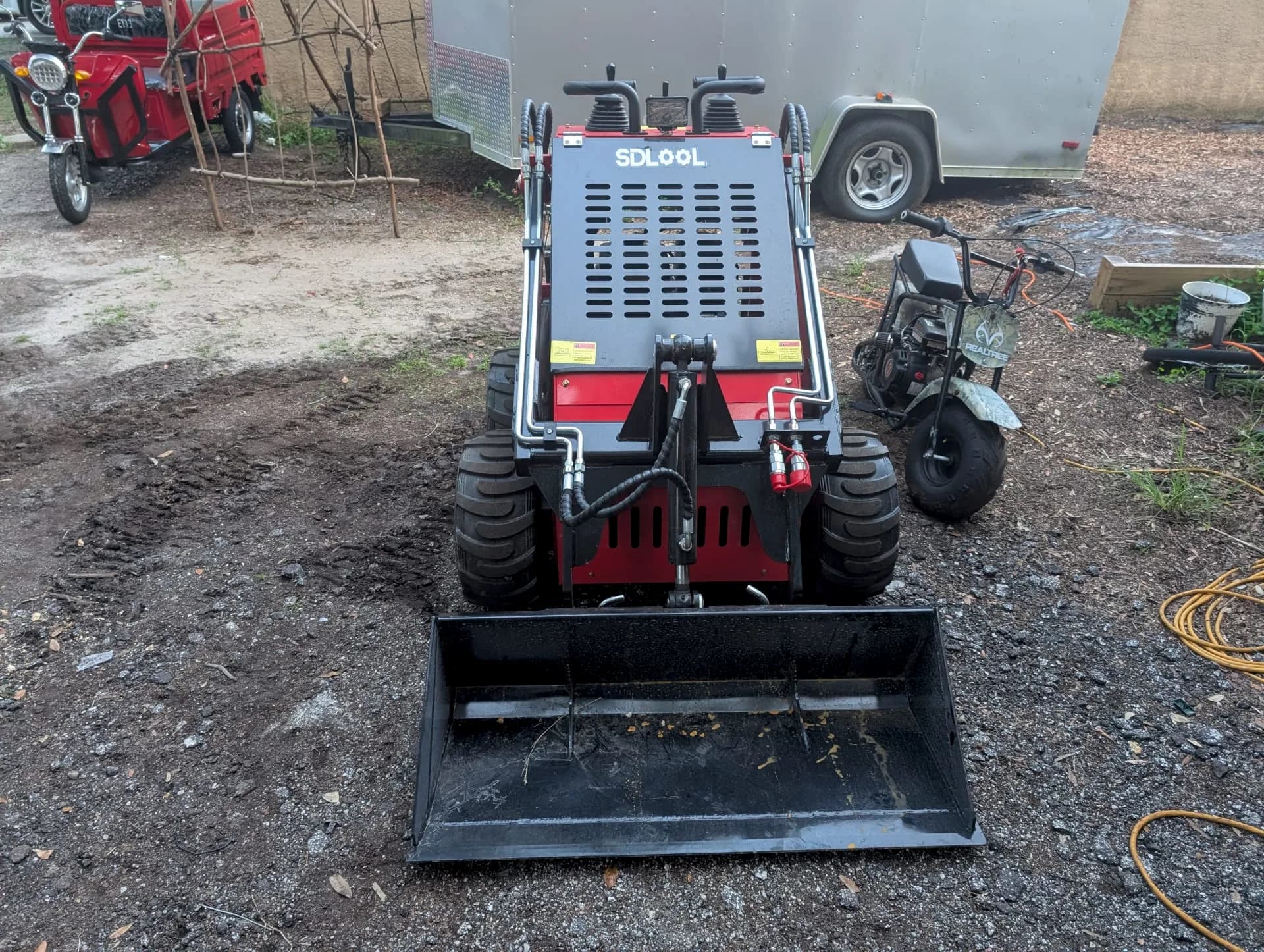 Stand-On Skid Steer Loader — photo 2 of 3