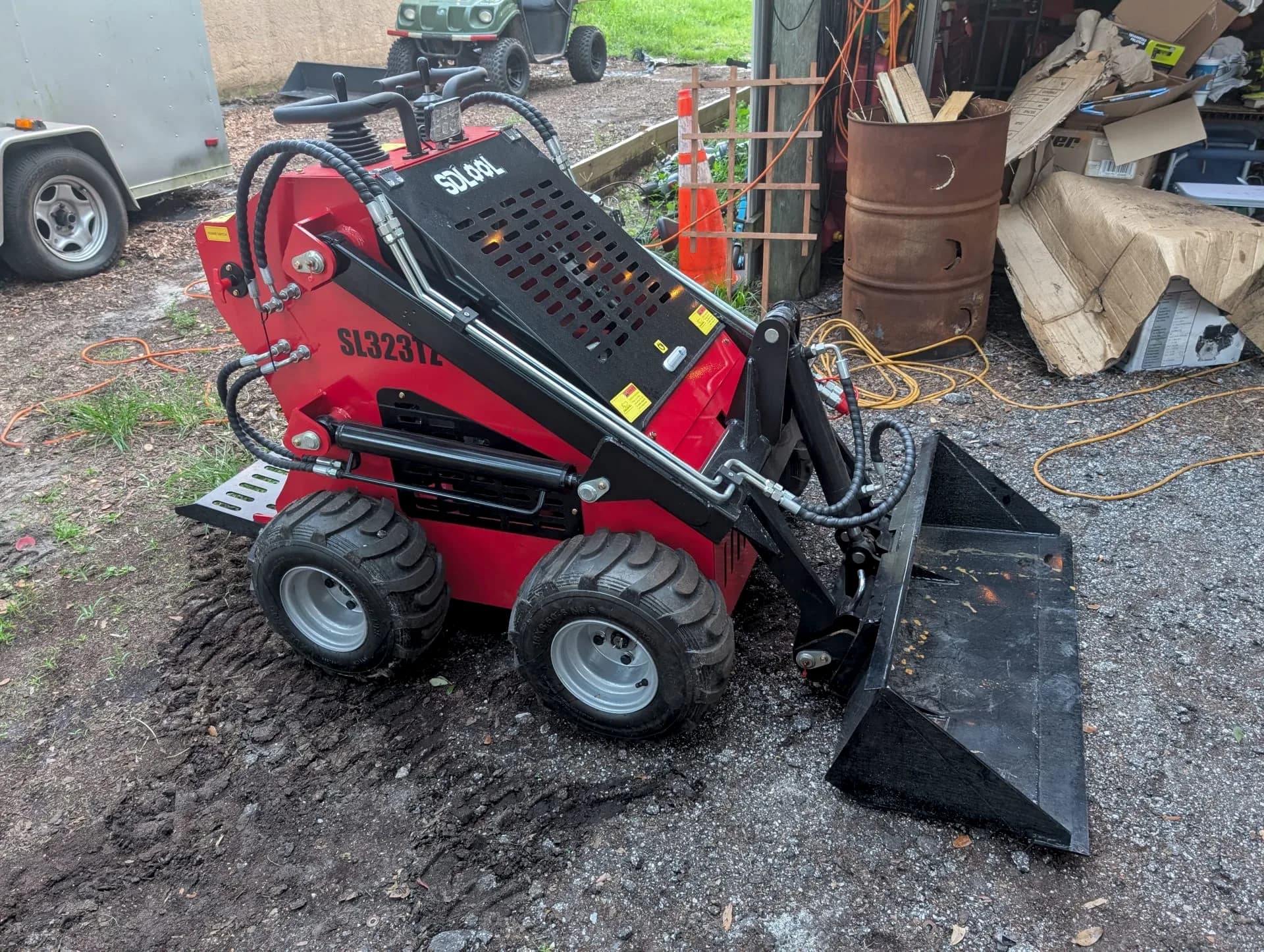 Stand-On Skid Steer Loader