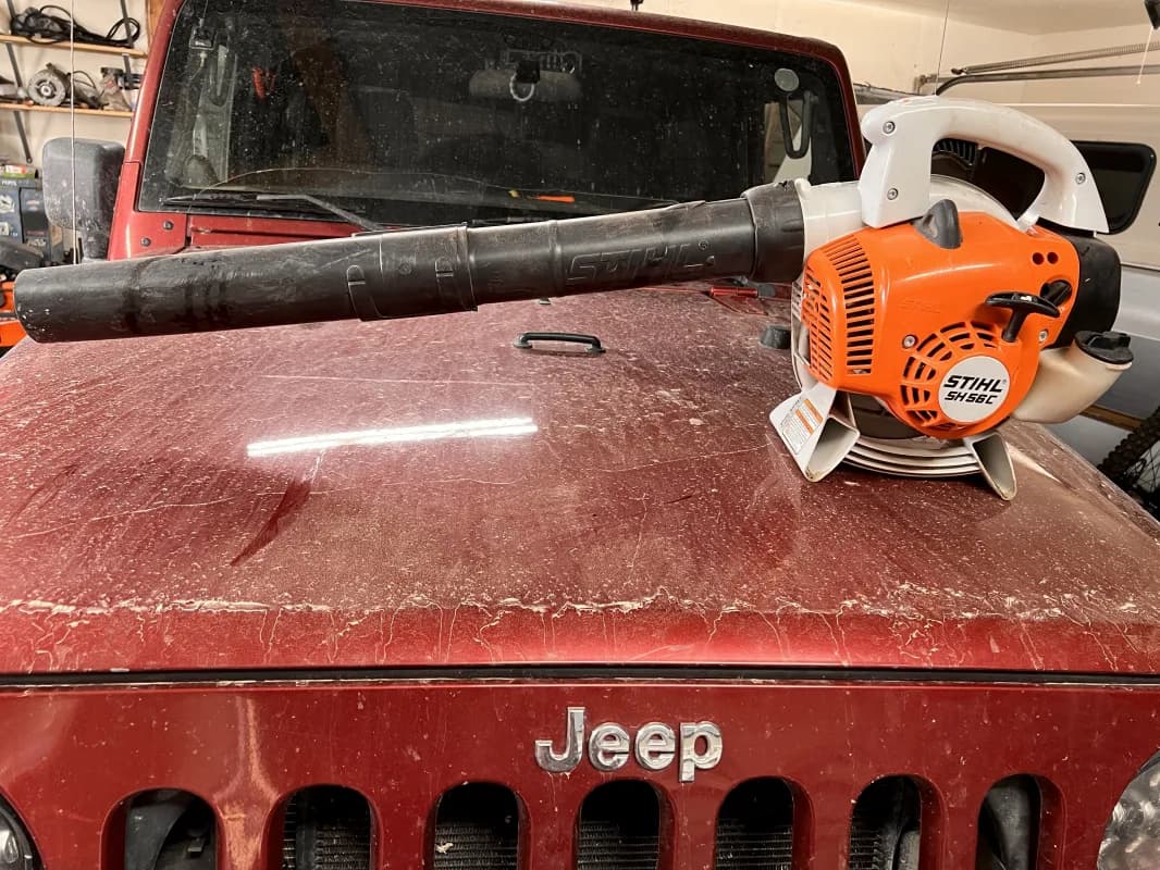 Stihl SH-56C Leaf blower and mulcher — photo 2 of 3