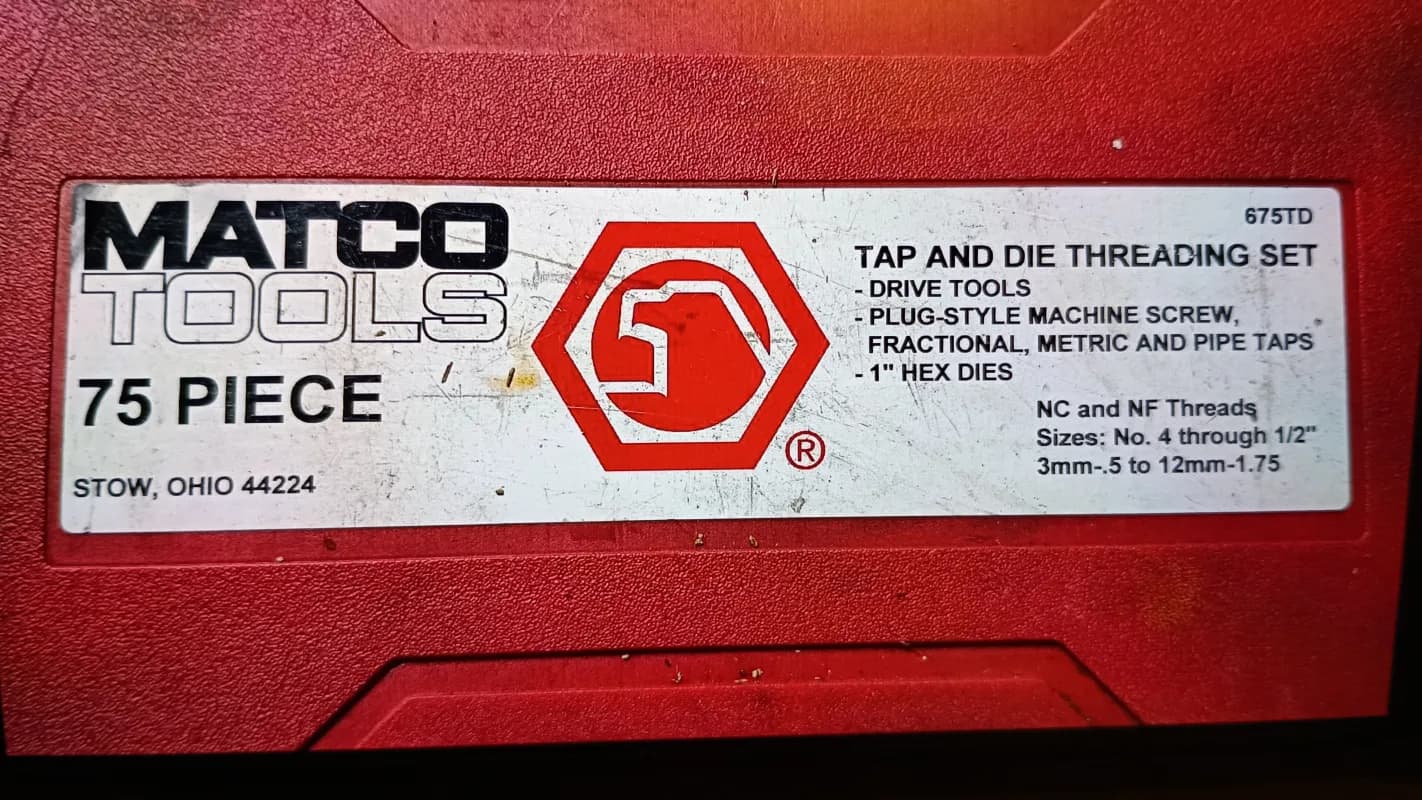Tap and Die Threading set — photo 3 of 3