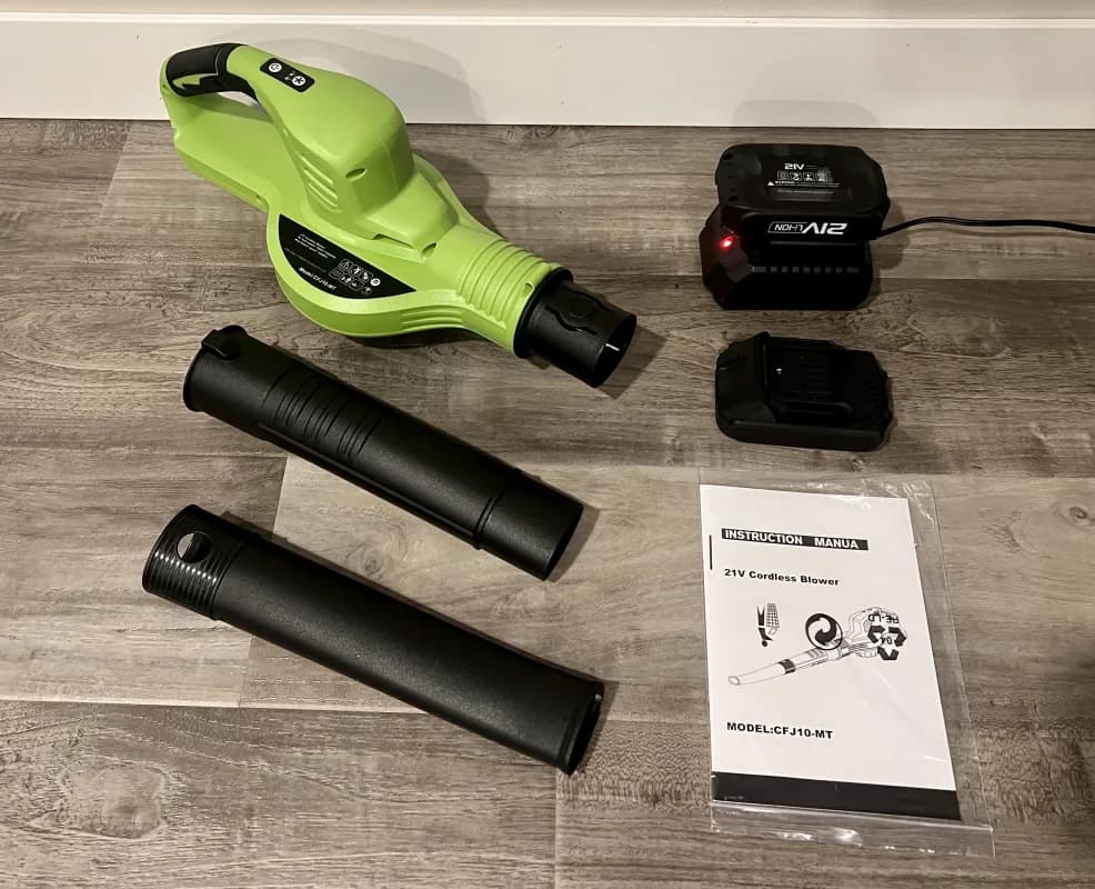 Cordless Electric Leaf Blower — photo 3 of 3