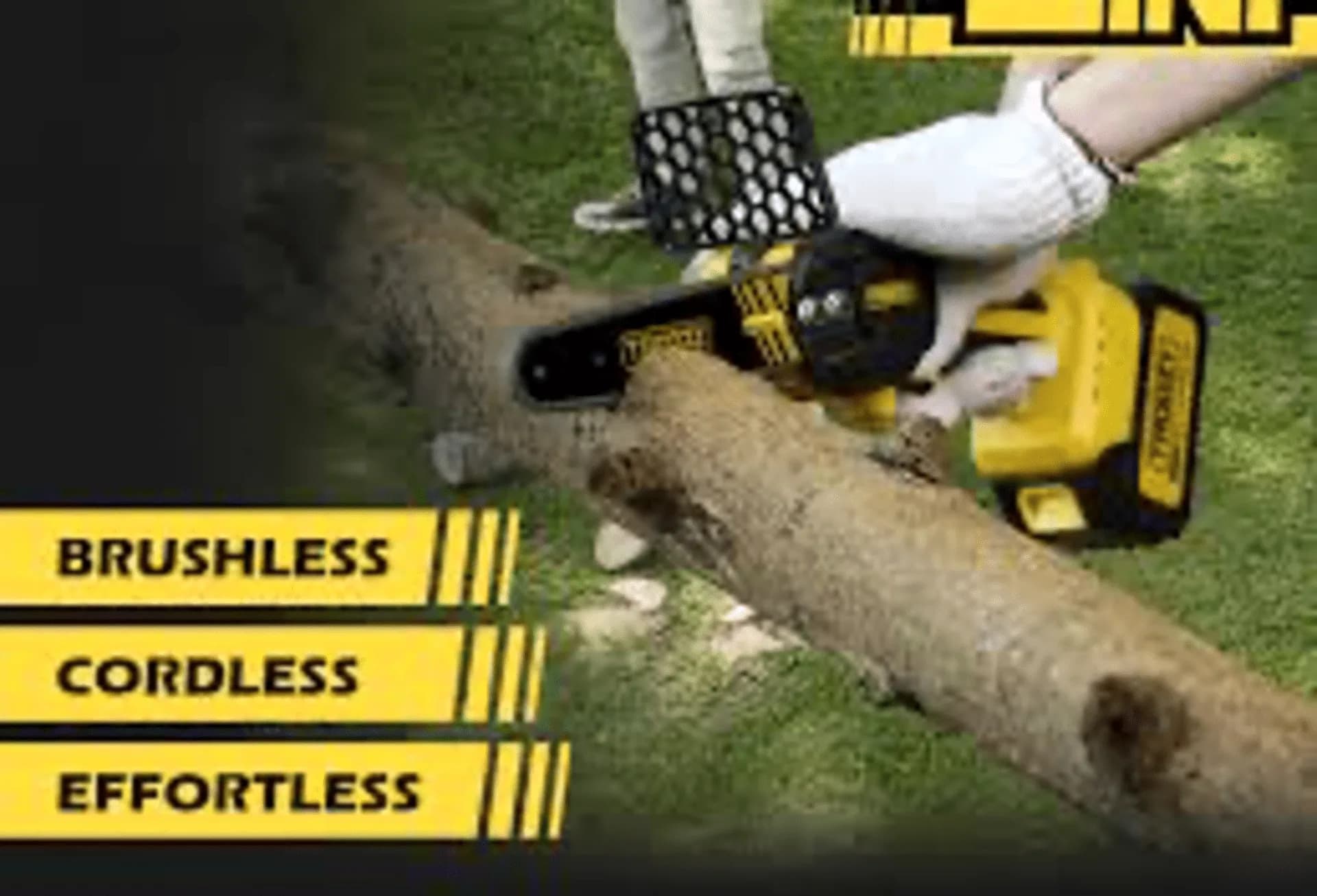 TROOZY Cordless Pole Saw & Mini Chainsaw 2-IN-1, 21V 3Ah Battery — photo 3 of 8