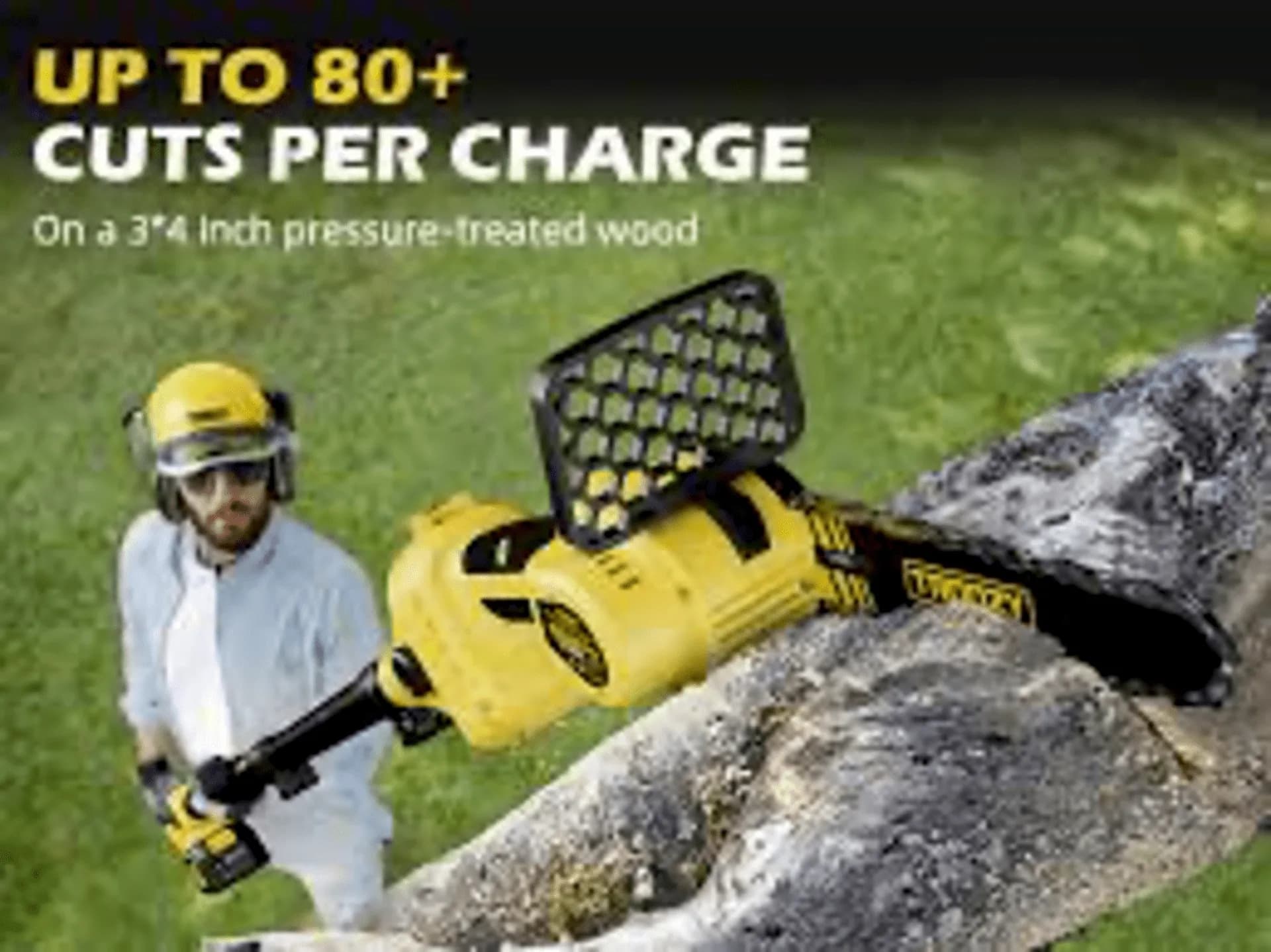 TROOZY Cordless Pole Saw & Mini Chainsaw 2-IN-1, 21V 3Ah Battery — photo 4 of 8