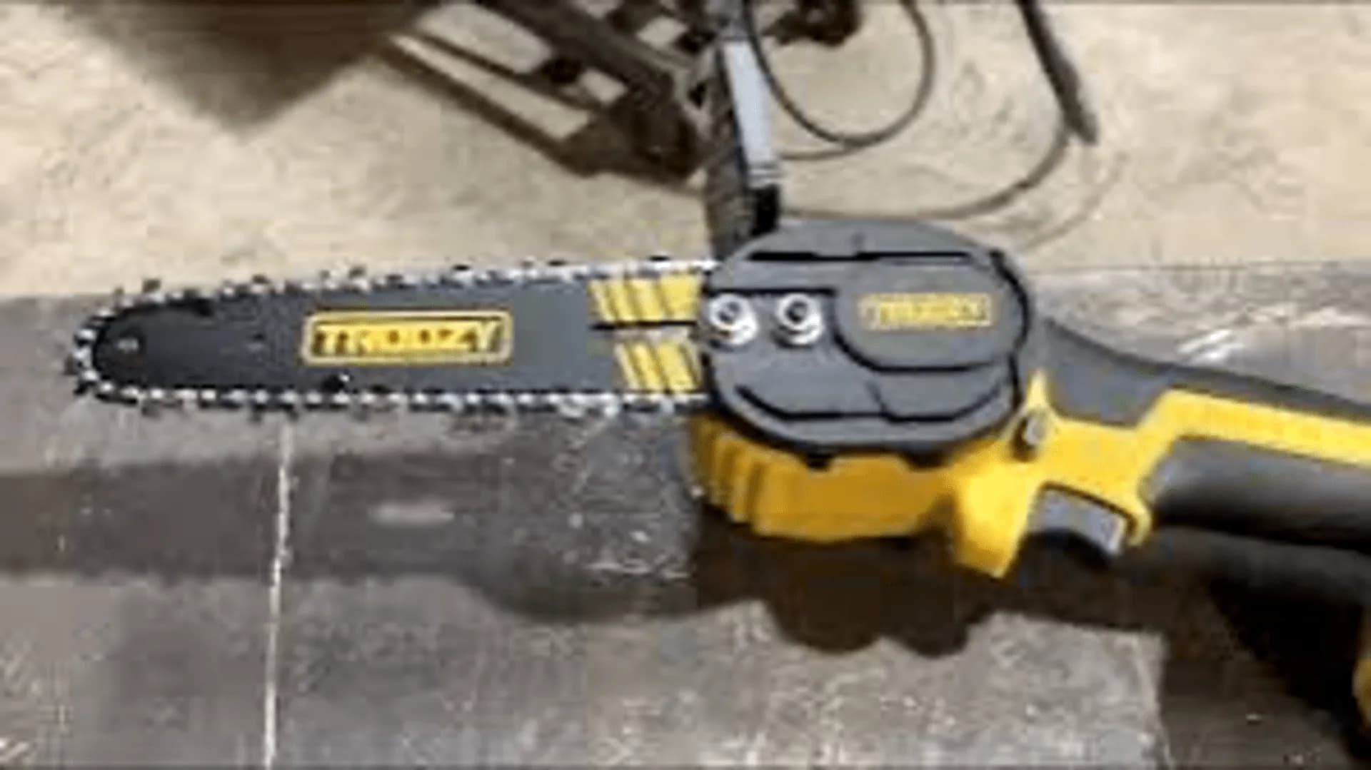 TROOZY Cordless Pole Saw & Mini Chainsaw 2-IN-1, 21V 3Ah Battery