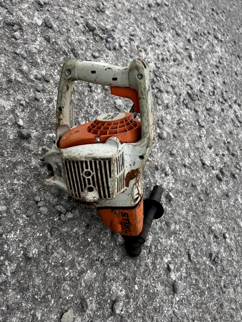 stihl gas powered drill bt45