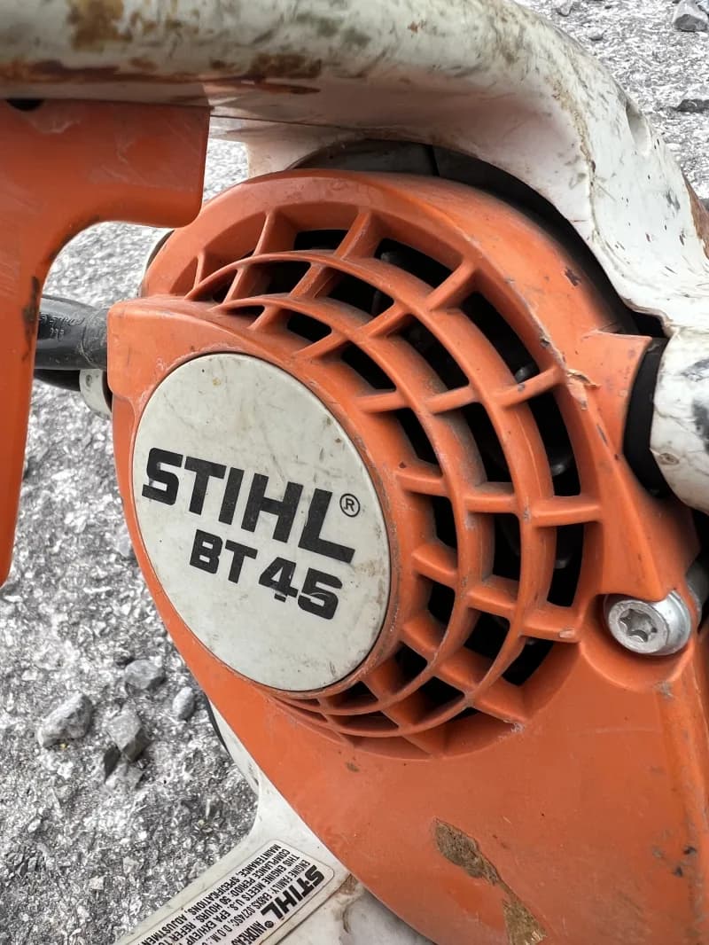 stihl gas powered drill bt45 — photo 3 of 4