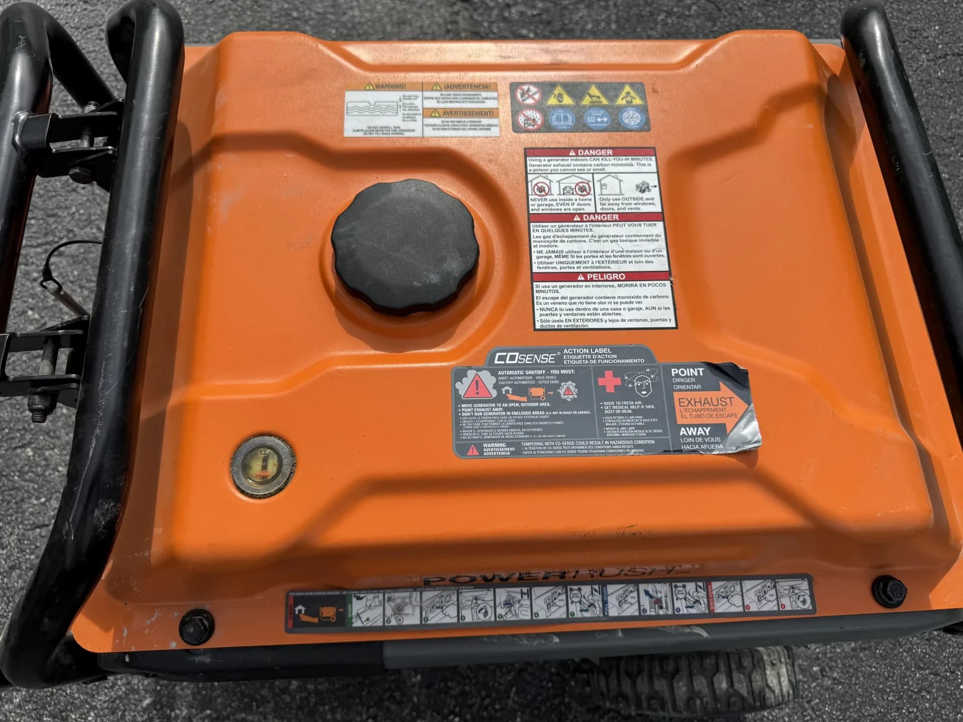 Generac GP8000E Portable Generator — photo 2 of 3