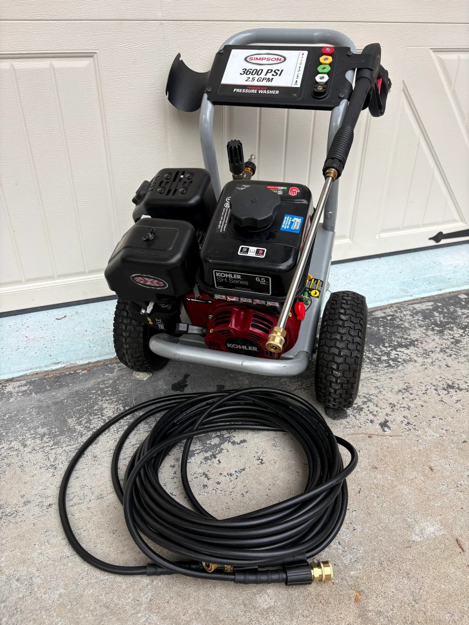 Simpson 3600 PSI Pressure Washer — photo 2 of 5