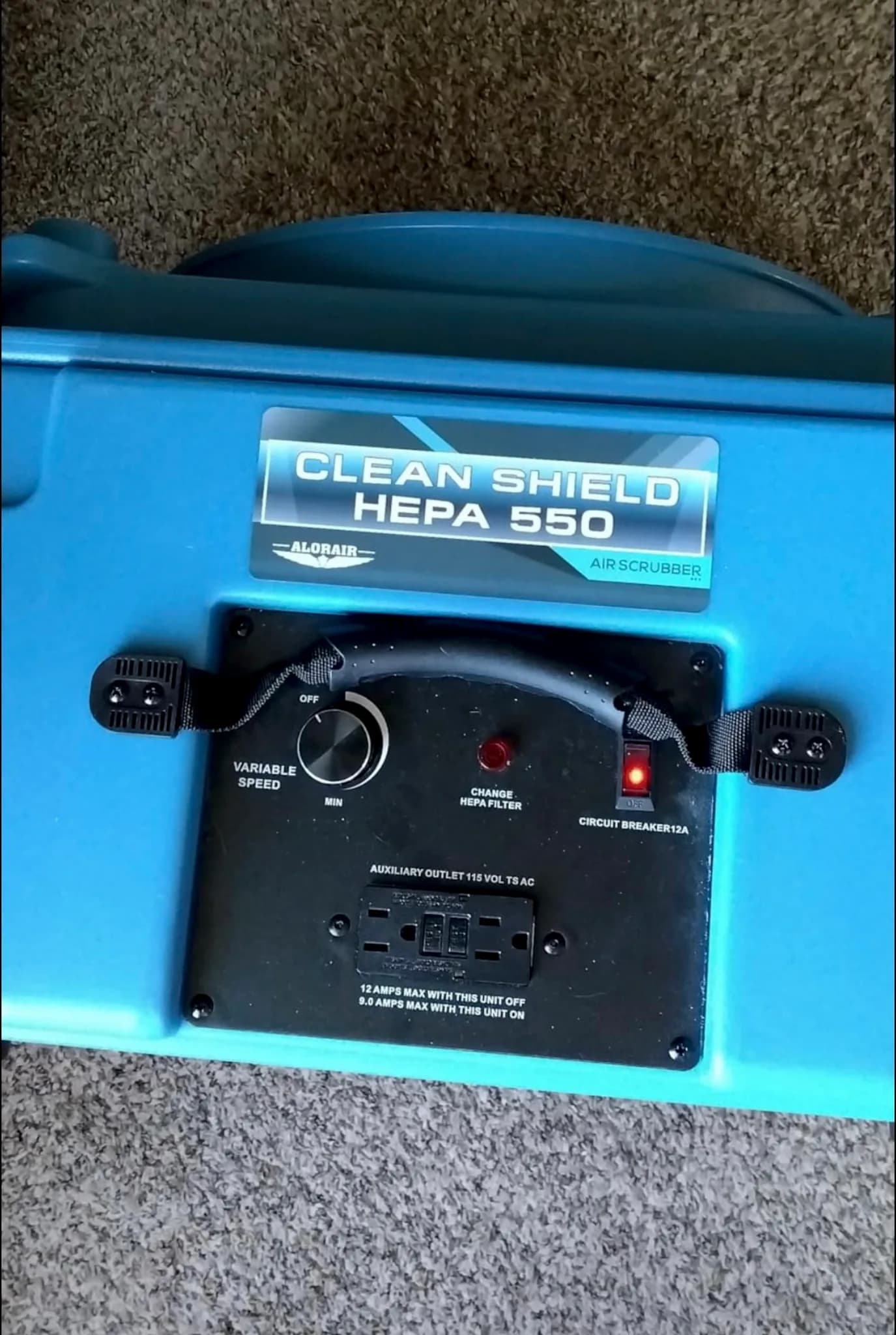 HEPA Air Scrubber with 3 Stage Filtration — photo 5 of 5