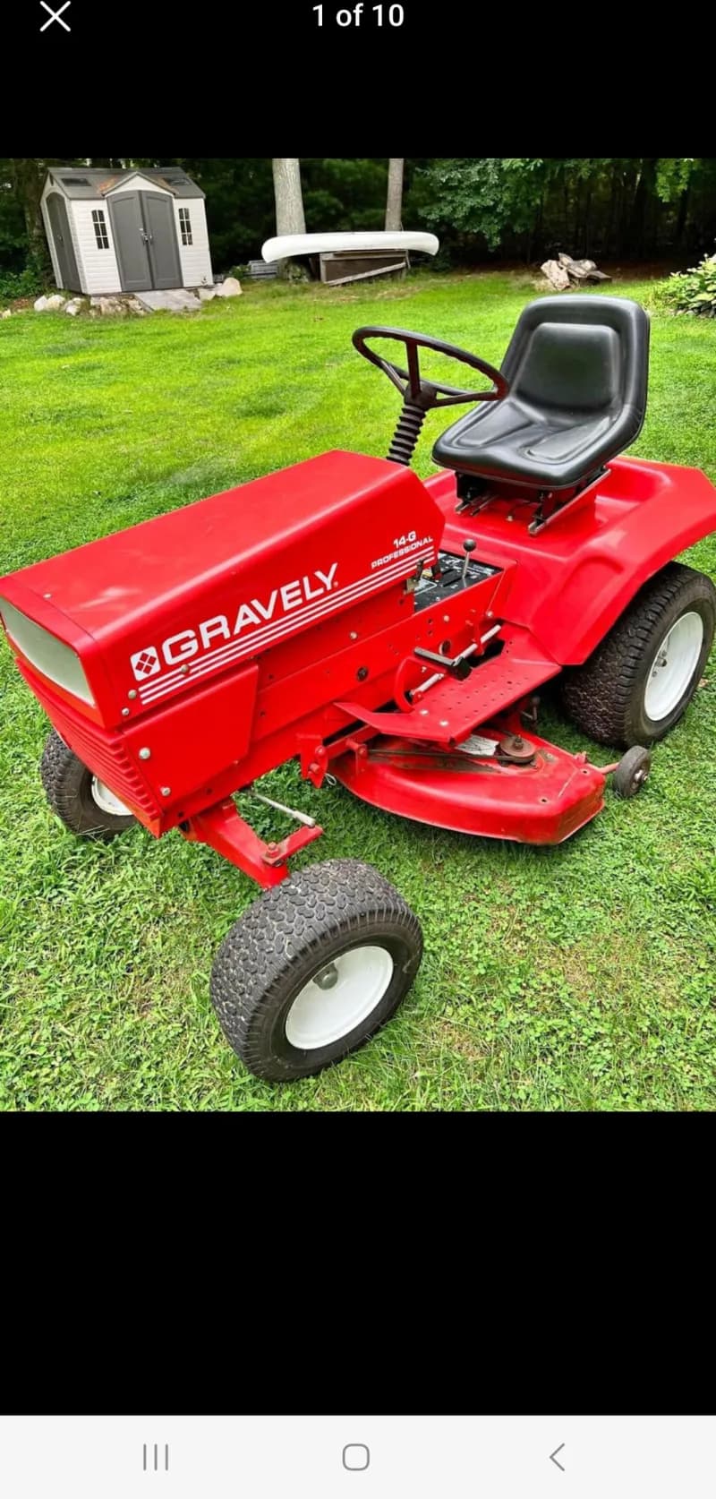 Lawn Tractor Lawn mower — photo 3 of 5