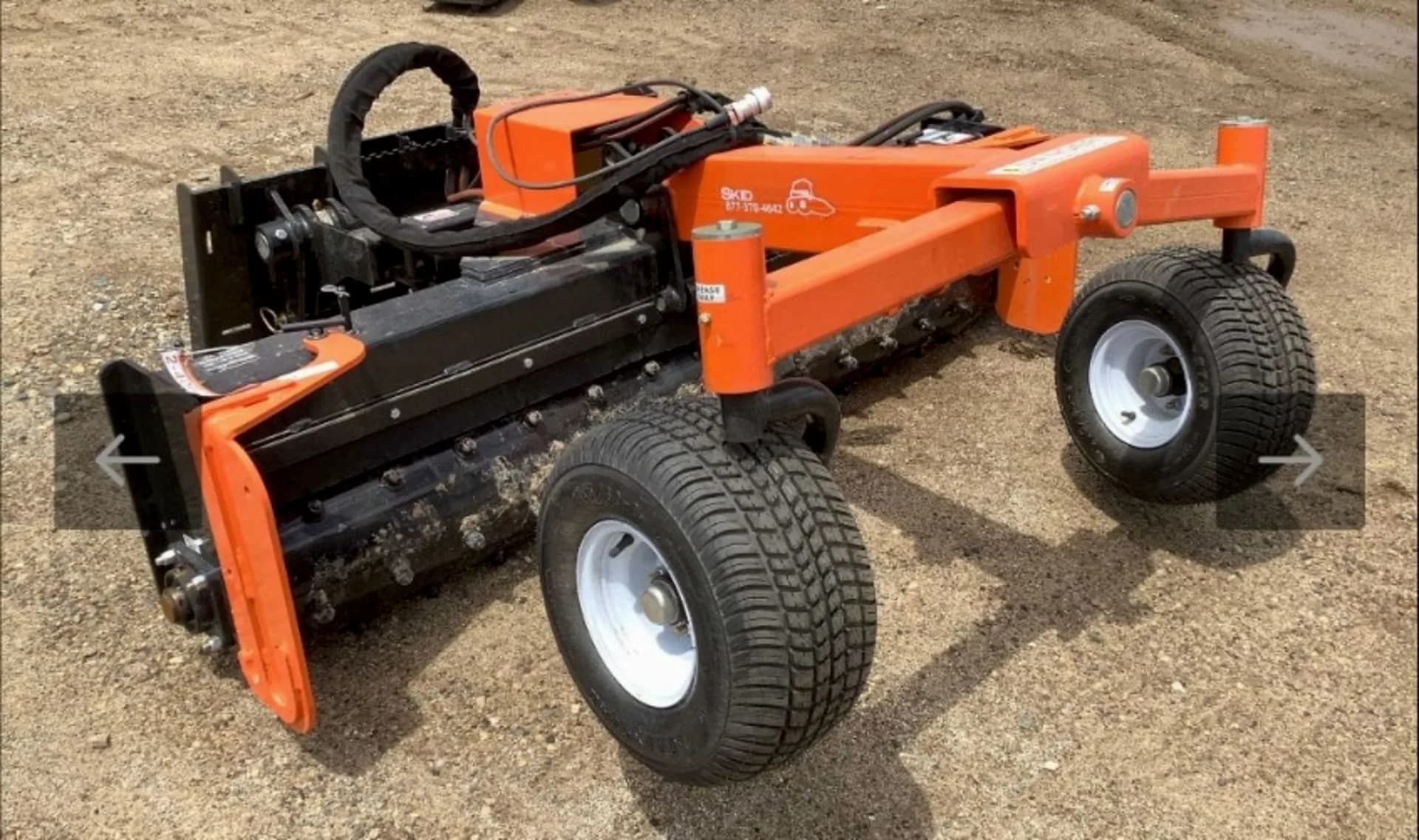 Skid Pro 84" Harley Rake Soil Conditioner