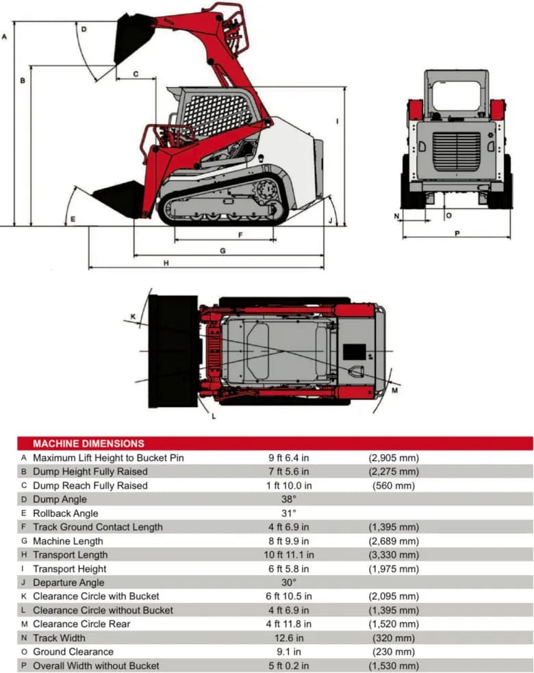 Takeuchi TL6 Skid Steer Track Loader — photo 3 of 7