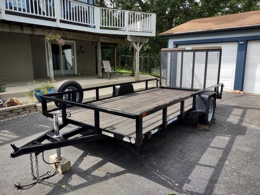 Single Axle Tube Top Utility Trailer — photo 6 of 6
