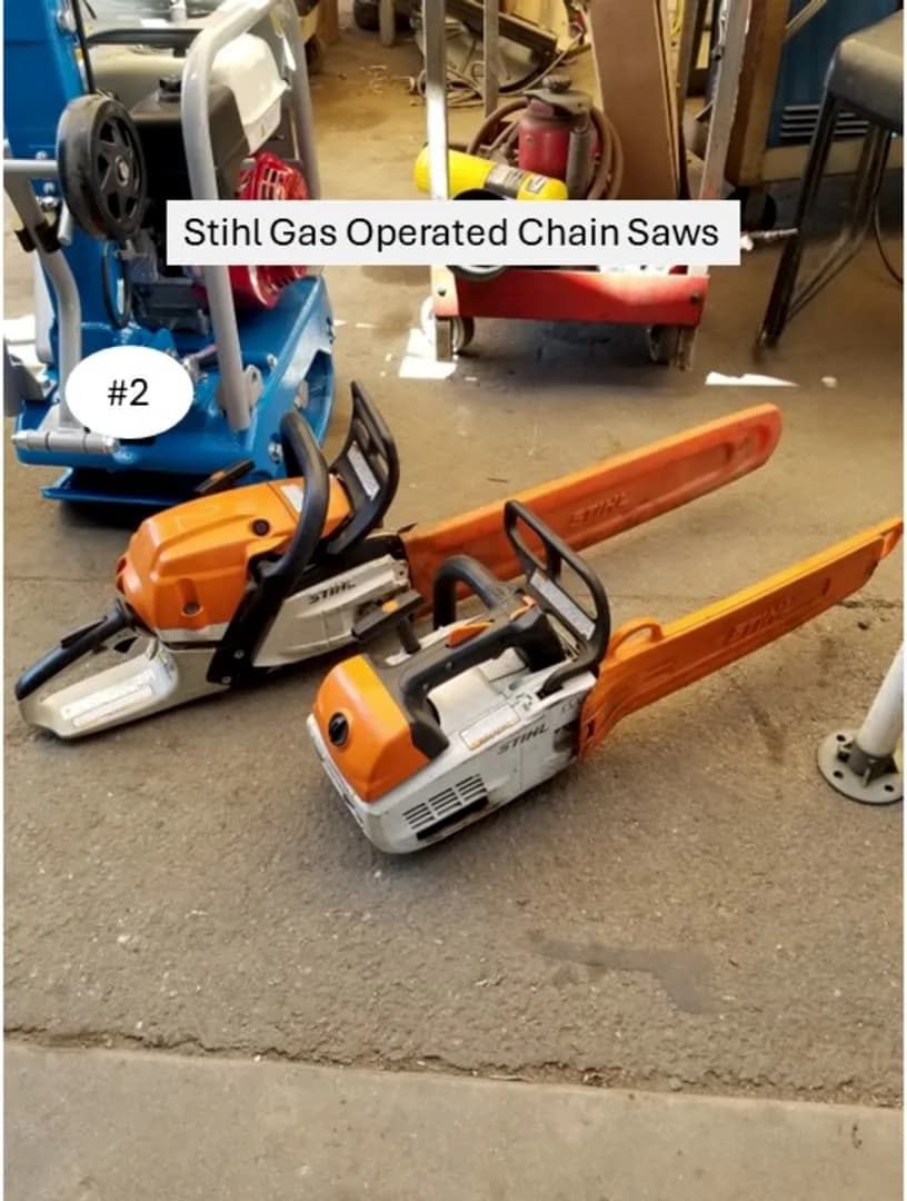 Stihl Gas Operated Chain Saw #02