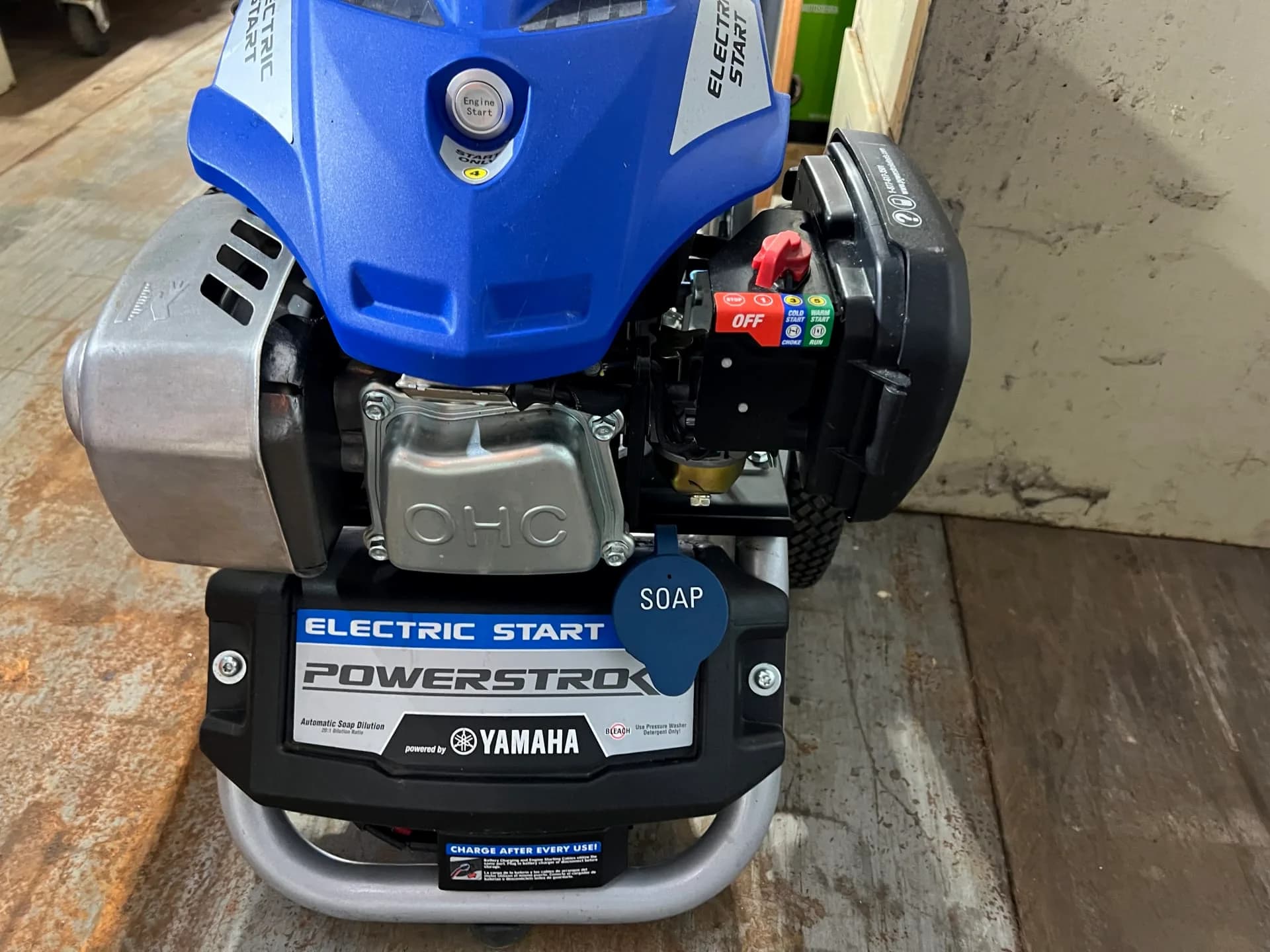 Yamaha Electric Start Power Washer — photo 2 of 4