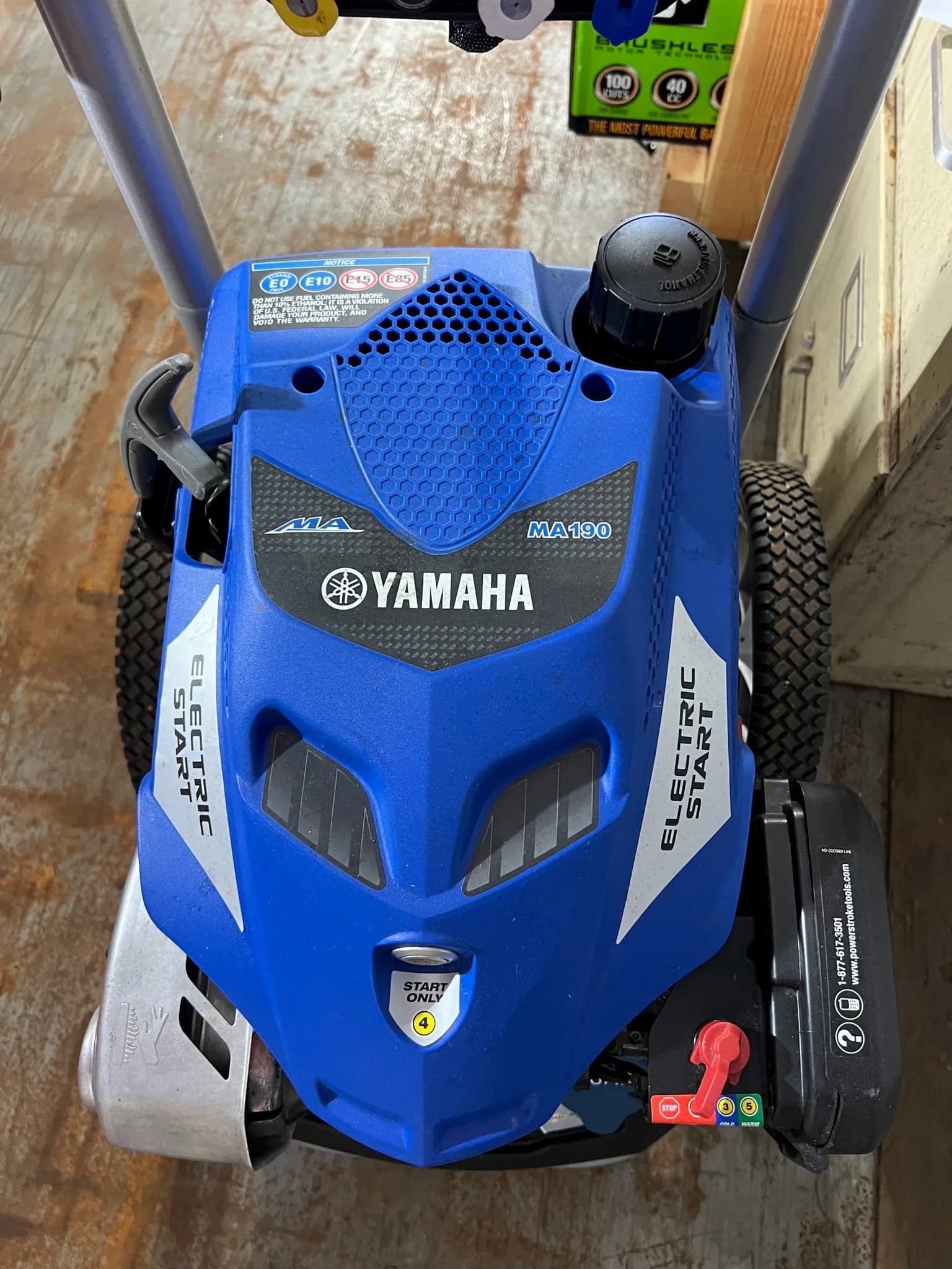 Yamaha Electric Start Power Washer — photo 4 of 4