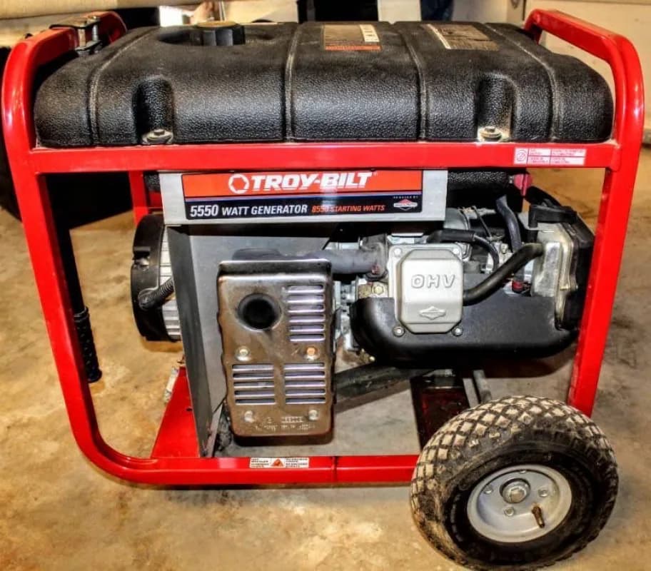 Troy-Bilt 5500 Watt Generator — photo 3 of 3