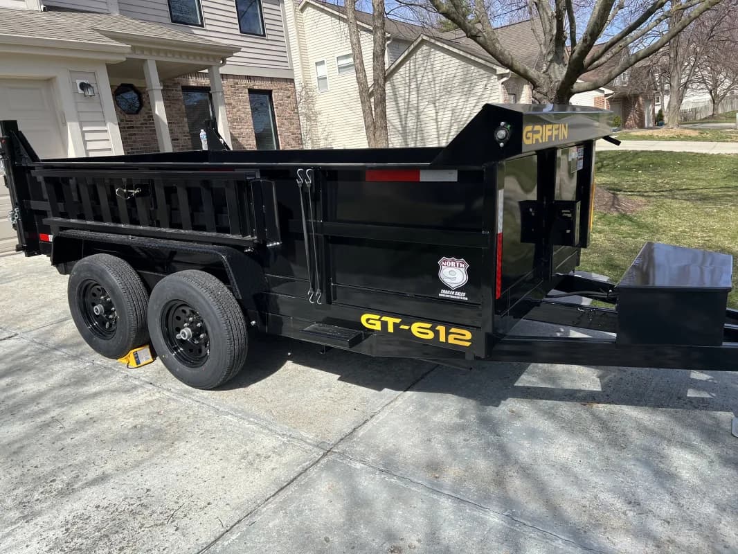 griffin 6x12 dump trailer