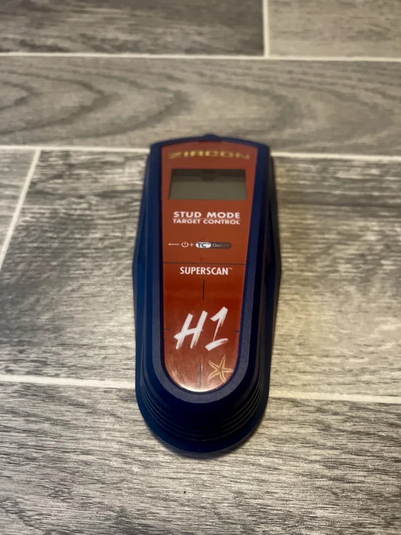 Zircon SuperScan H1 - Advanced Stud Finder Manual