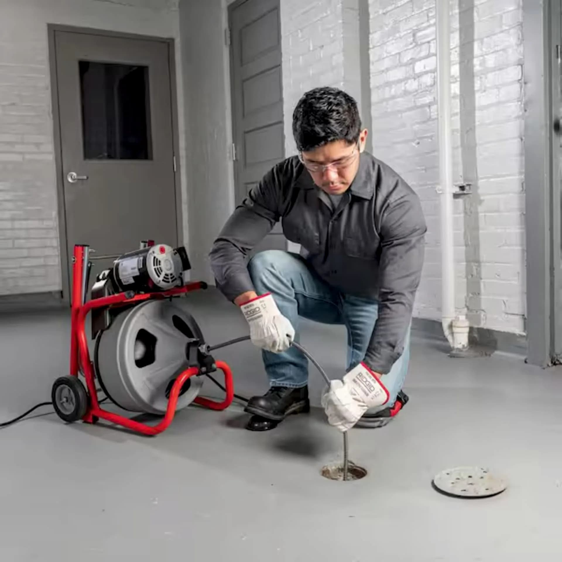 Rigid K400 Drain Cleaning Machine