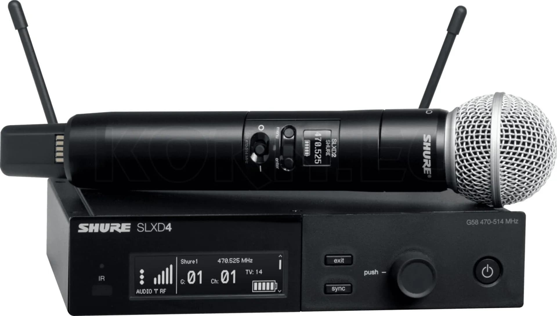 Shure SLXD4 Wireless Receiver