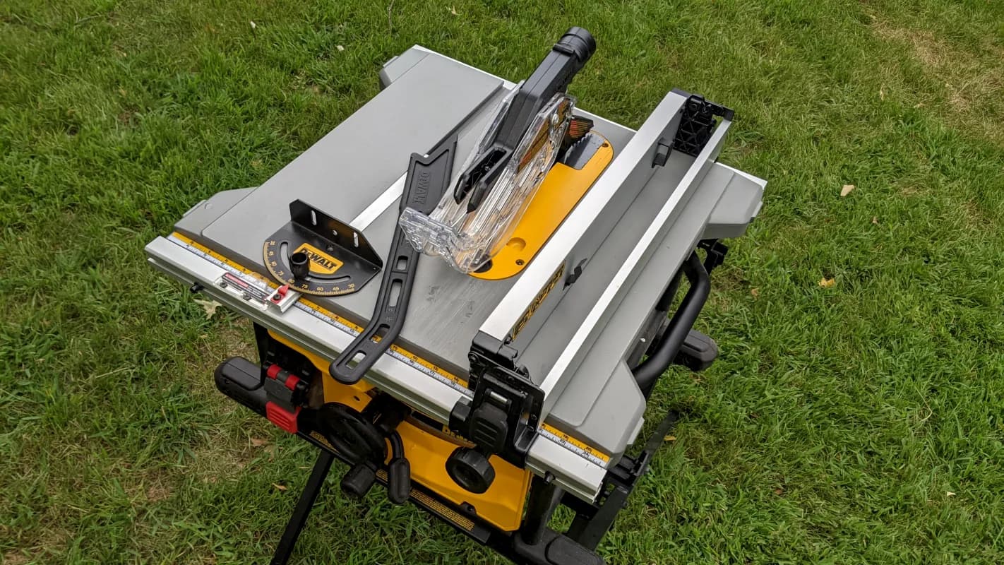 Table Saw with Stand