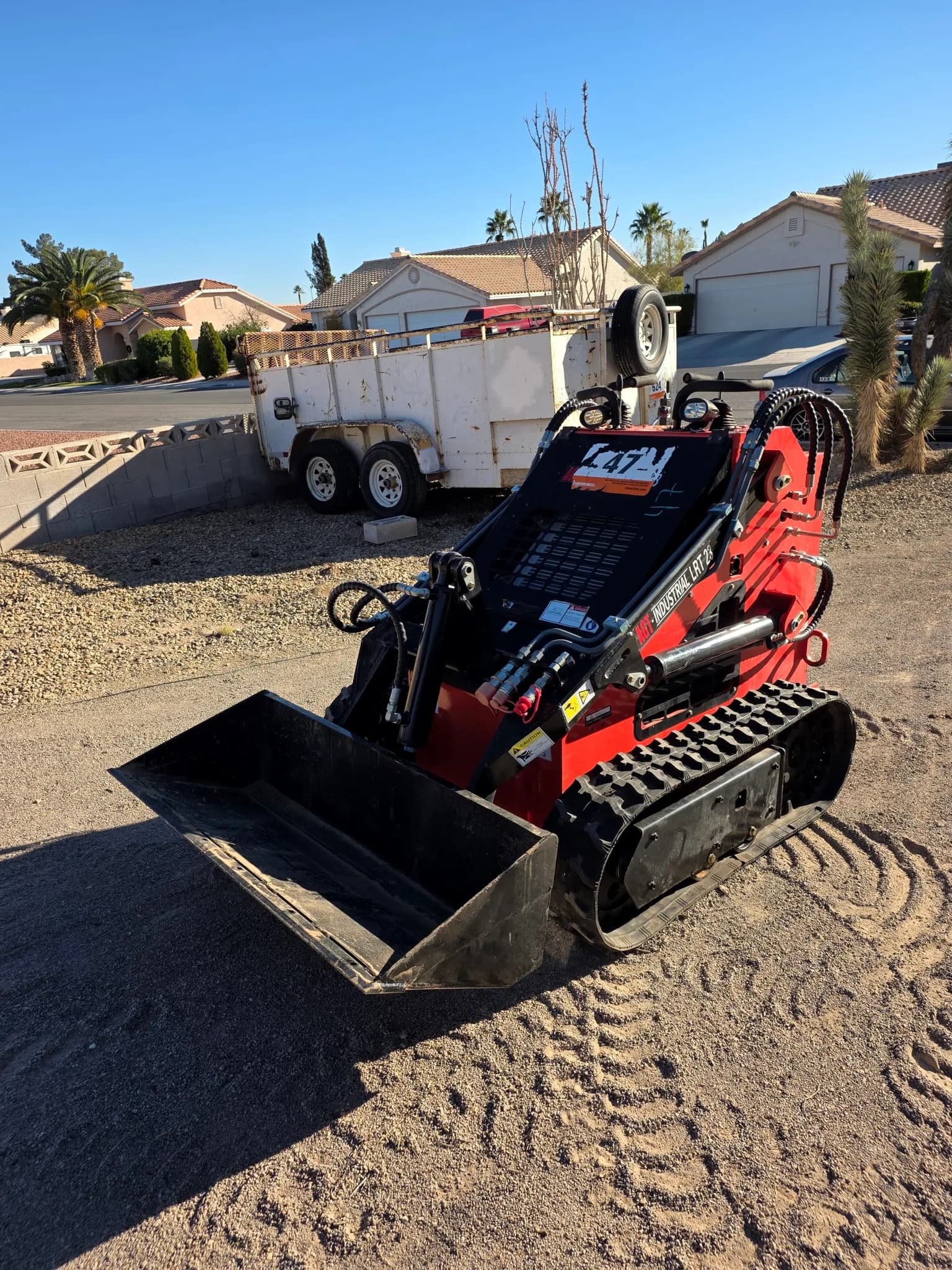 Mini Skid Track Loader