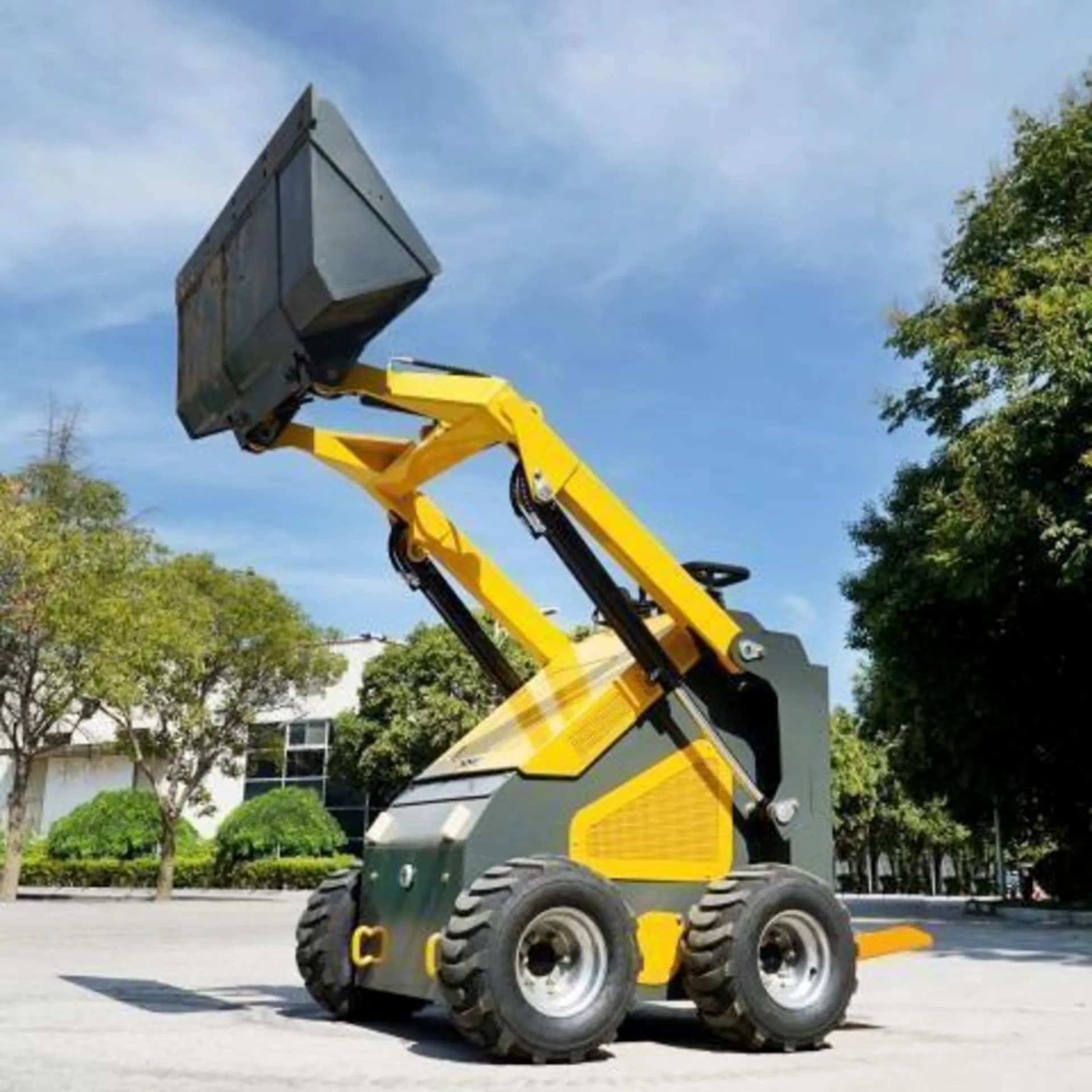 Mini Skid Steer Wheel Loader