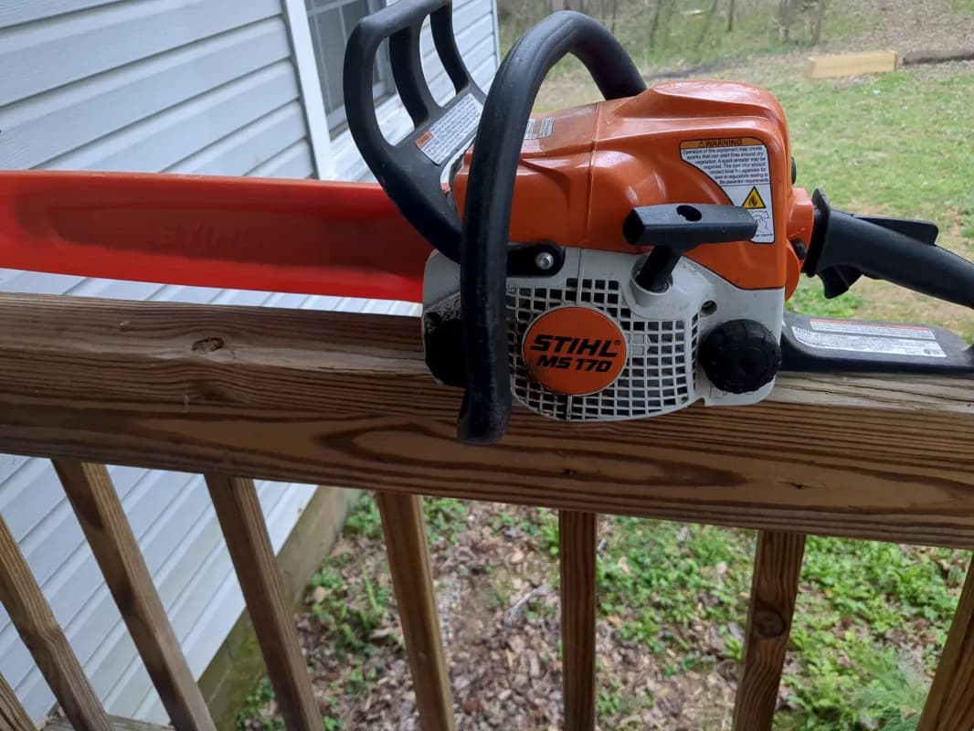 Stihl MS 170 chainsaw