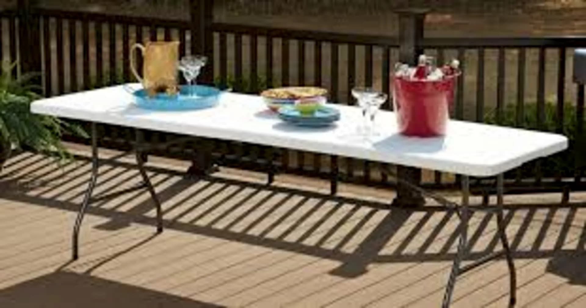 Simple 8' Folding Table