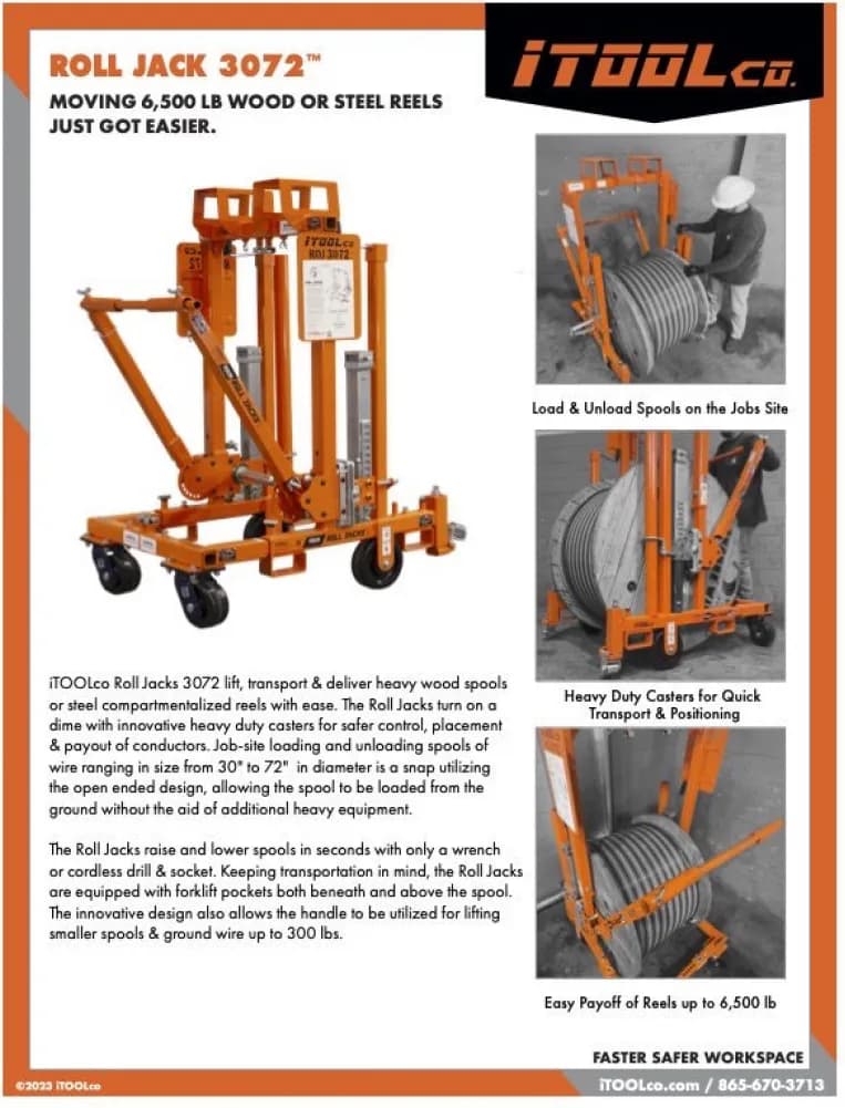 Roll Jack wire rack