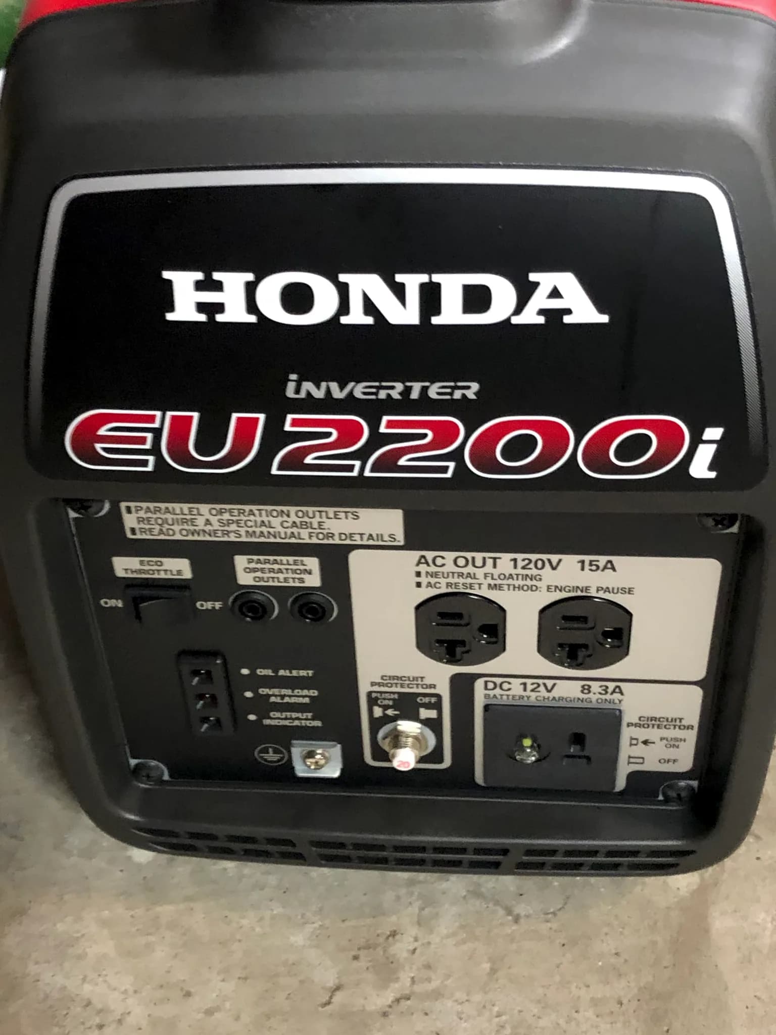 Honda 2200W, 120V Generator